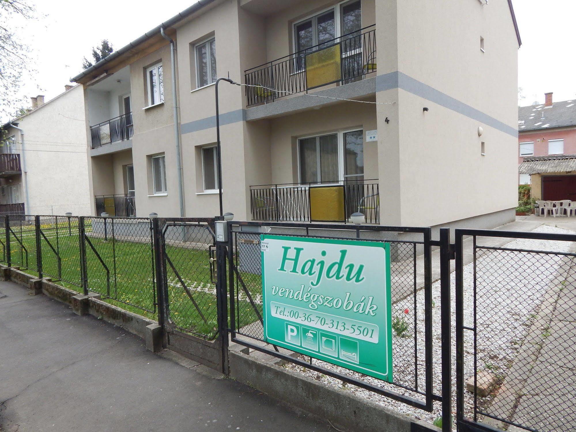 Hotel Hajdu Vendeghaz Hajdúszoboszló Exterior foto
